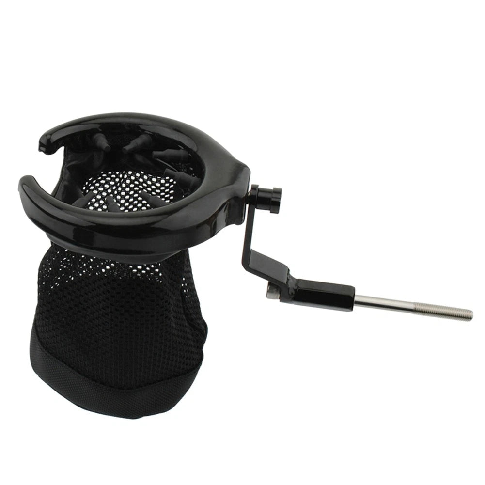 Black Rear Passenger Drink Cup Holder Fit For Honda Goldwing GL1800 2001-2017