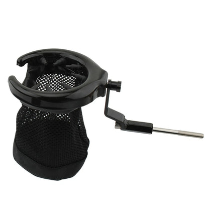 Black Rear Passenger Drink Cup Holder Fit For Honda Goldwing GL1800 2001-2017