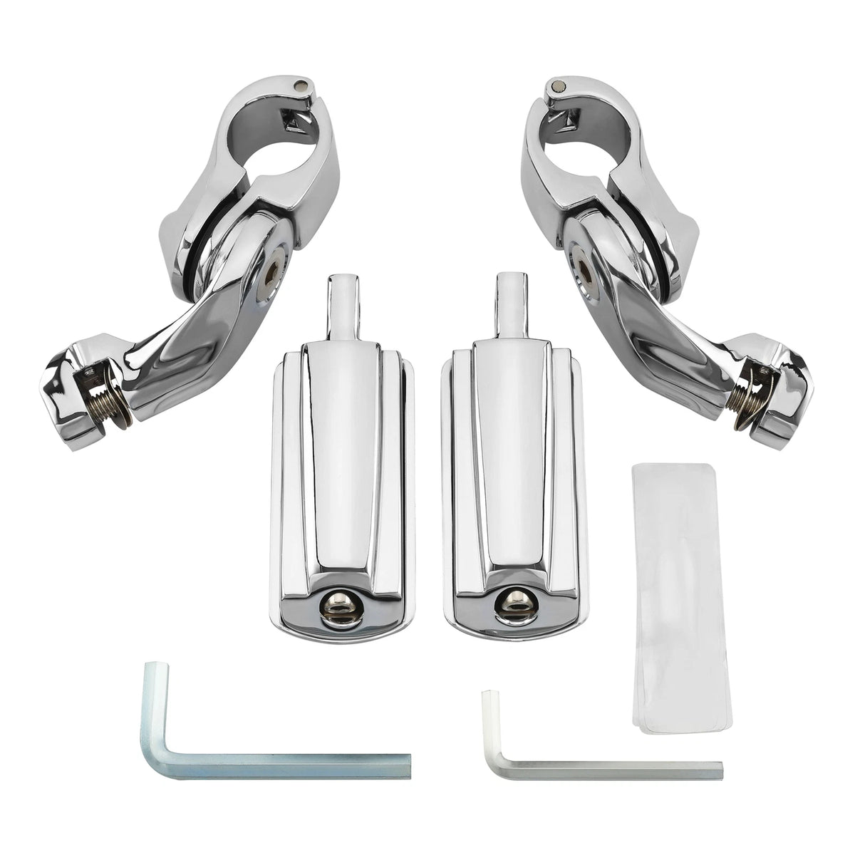 1-1/4" Highway Short Mounting Foot Pegs Fit For Harley Touring Electra Glide US