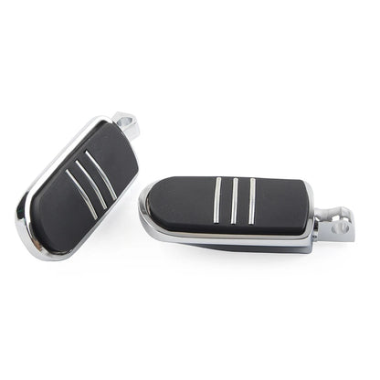 US 32mm 1.25" Male Foot pegs Footrest Pedal For Harley Iron XL 883 1200 Chrome