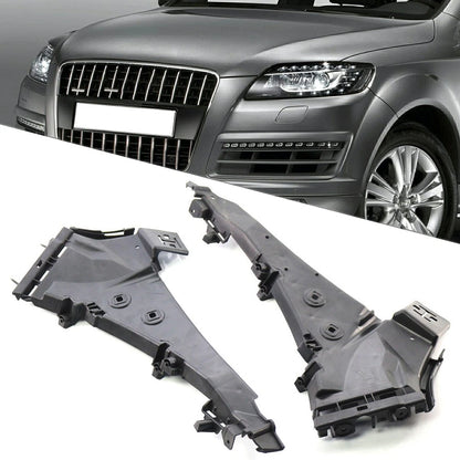 2x Front Bumper Brackets Guide Retainer Support Left Right For Audi Q7 2007-2015