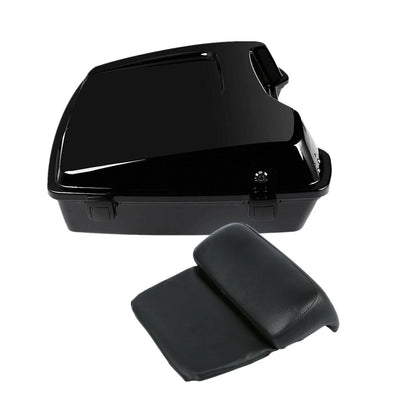 Razor Trunk Backrest Pad Fit Fit For Harley Touring Road King 1997-13