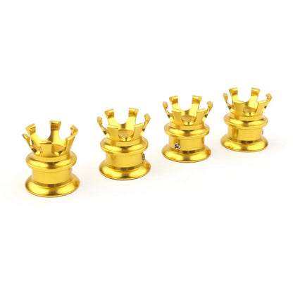 4 Pcs Head Bolt Topper Cover Cap Engine Cover Trim for Sportster XL883 1200 Gold