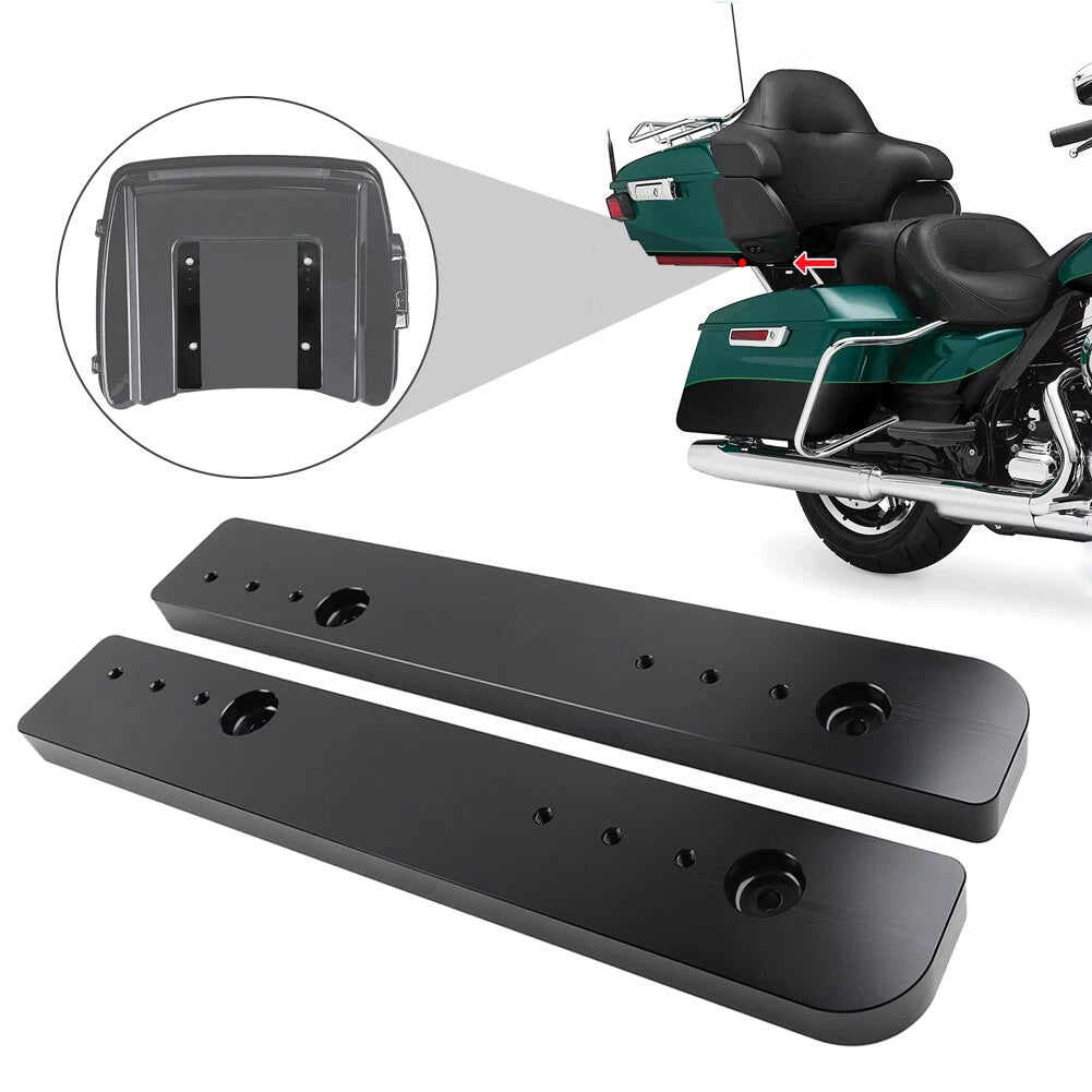 1-3" Adjust Rear Pack Relocator Mount Kit For Harley Touring Trikes 14+