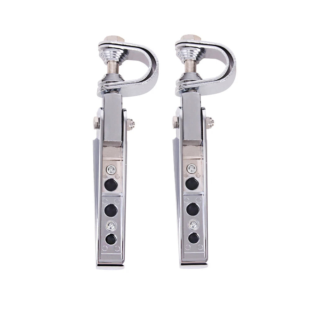 Motorcycle Highway 1"-1-1/4" Engine Crash Bar Foot Pegs For Harley Road King