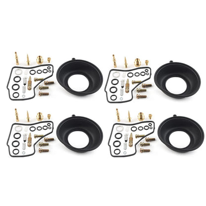4Set Carburetor Repair Kit For HONDA VF500F INTERCEPTOR 1984-1986 VF 500 F