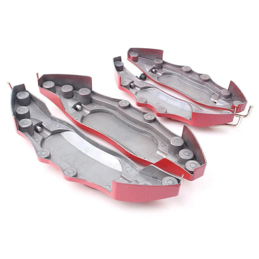 Metal 3D Universal Style Brake Caliper Cover Front&Rear For 14-17" Wheels 4PCS