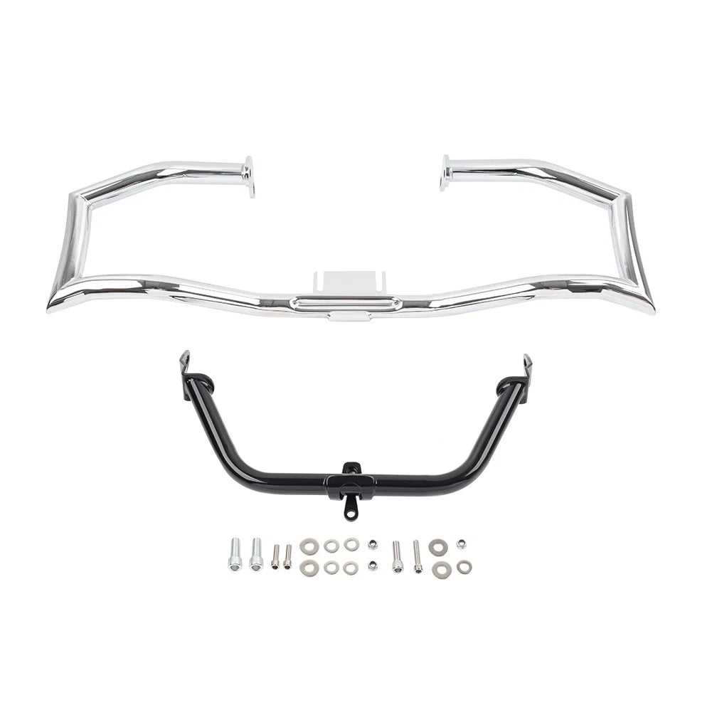 Engine Guard Crash Bar Support Bracket For Harley Road Glide FLTRX 15-23