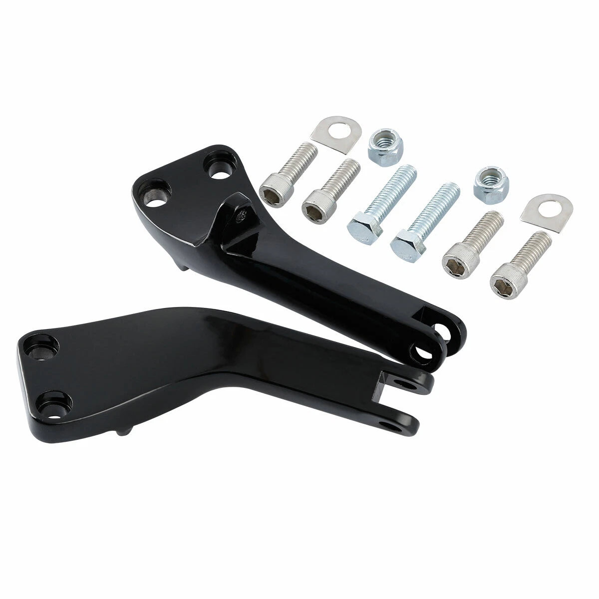 Rear Passenger Foot Peg Pedal Mount Bracket For Harley Dyna Low Rider Wide Glide