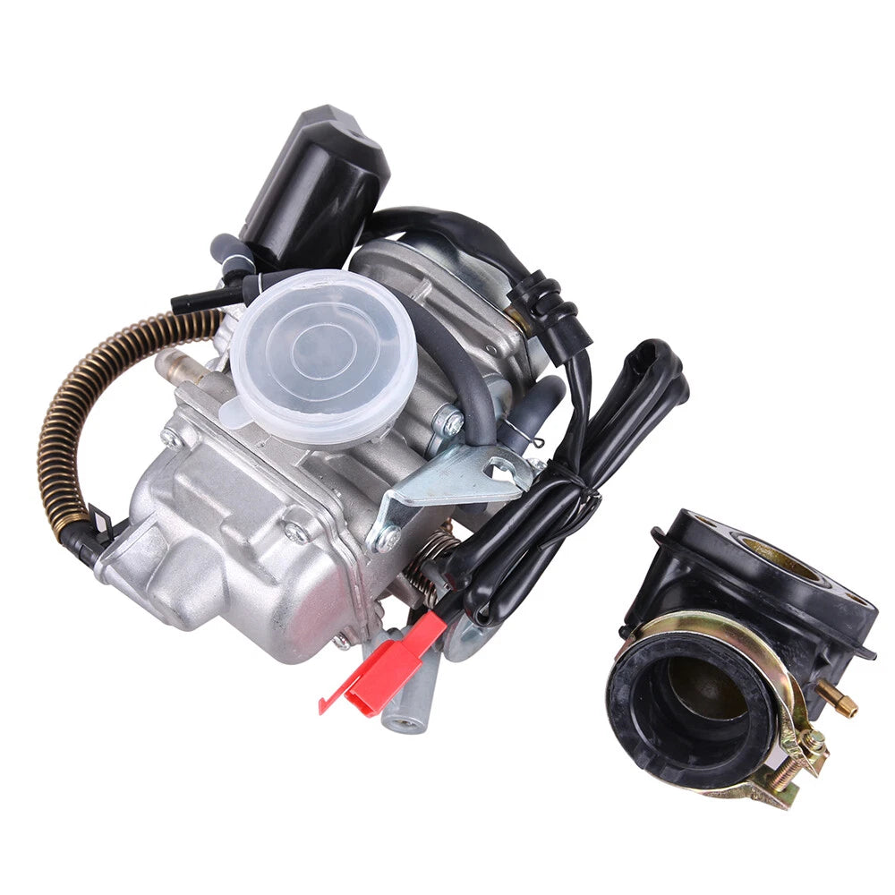 PD24J Carburetor for 4- Stroke GY6 125cc 150cc 152QMI 157QMJ Engine 24mm ATV