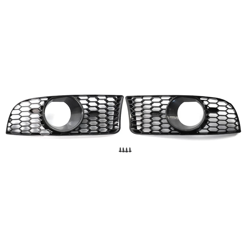 US Front Bumper Fog Light Grille For BMW 3 Series E90 E92 E93 M3 Style 2009-2011