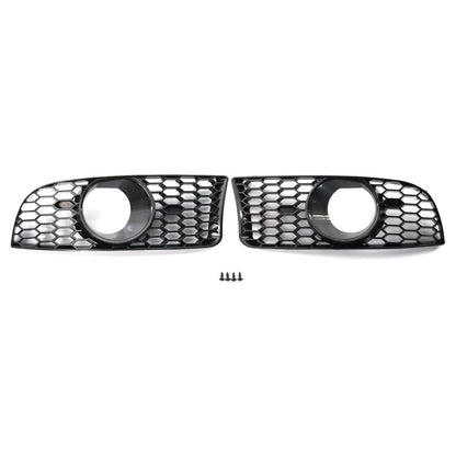 US Front Bumper Fog Light Grille For BMW 3 Series E90 E92 E93 M3 Style 2009-2011