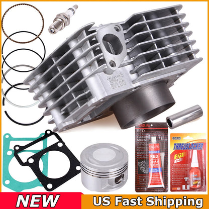 Cylinder Piston Gasket Top End Rebuild Kit For Yamaha TTR125L 2000-2008 Big Bore
