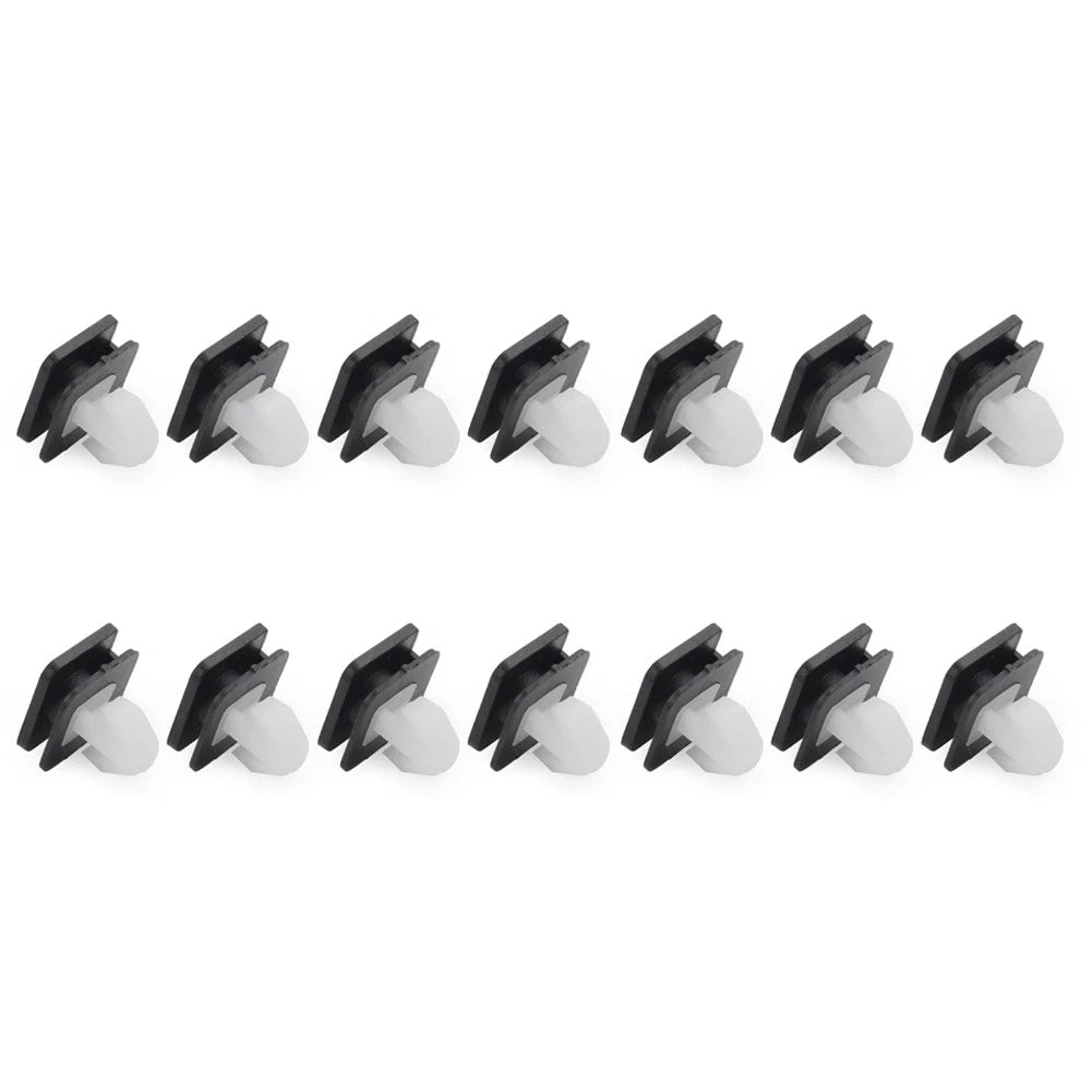 14pcs Exterior Front Windscreen Pillar Trim Clips For Ford Explorer 2011-2019