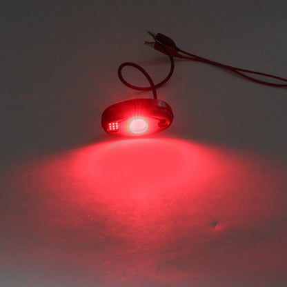 For Jeep Truck SUV Off-Road Boat Lamp 4 Pods High Power LED Rock Red Light Kit
