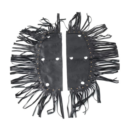 Motorcycle Front Rider Floorboard Fringe Covers For Honda For Yamaha For Harley