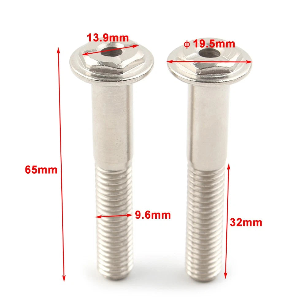 2* Air Cleaner Intake Filter Long Bolts Screw for Harley Touring Softail Dyna US