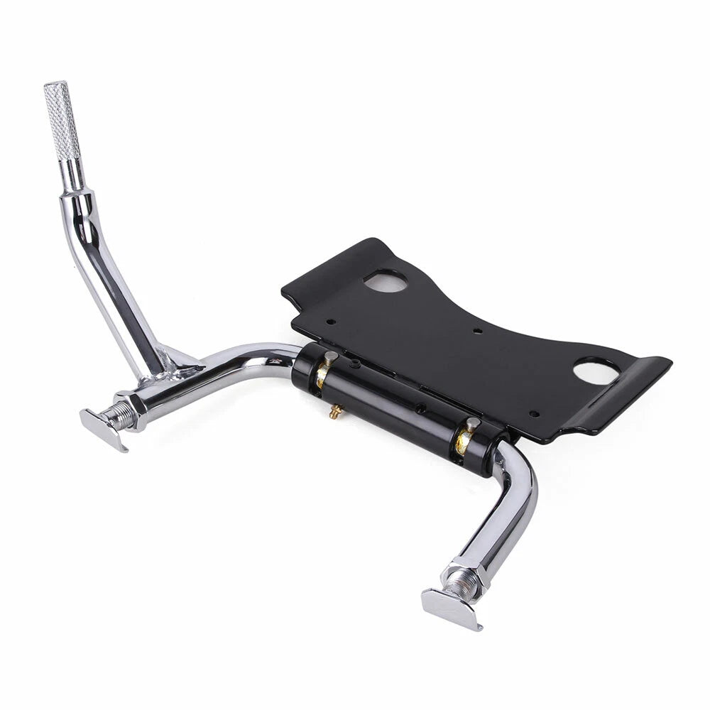 Chrome Adjustable Service Center Stand Jack For Harley Touring Dresser Bagger Up