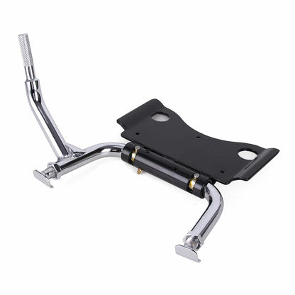 Chrome Adjustable Service Center Stand Jack For Harley Touring Dresser Bagger Up