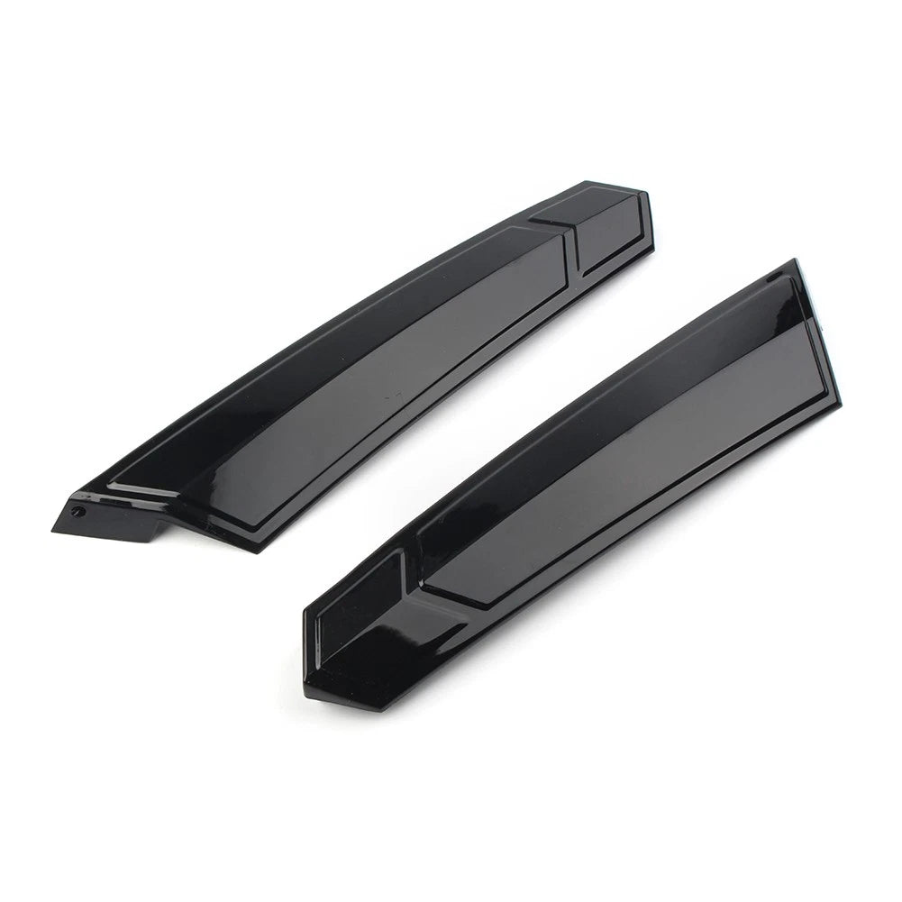 Pairs Black Saddlebag Hinge Covers For Victory Cross Country 2010-17 Hard-Ball