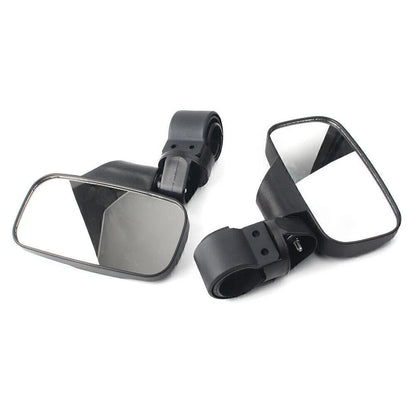 Rear View Mirror Side Mirrors 1.75" 2" Roll Bar For Polaris RZR For Yamaha UTV