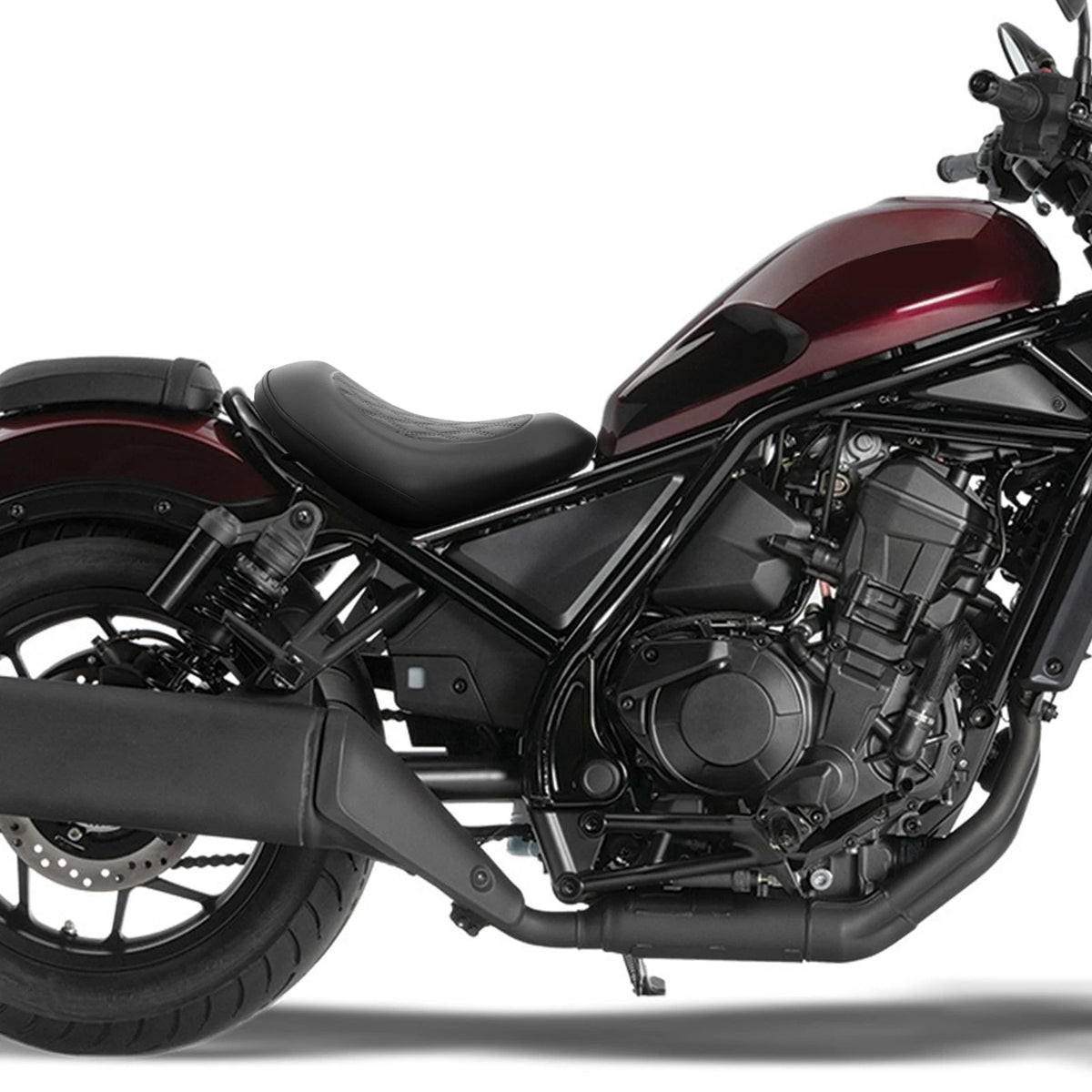 Black Front Driver Rider Seat Fit For Honda Rebel 1100 CMX1100 2021-2026 22 US