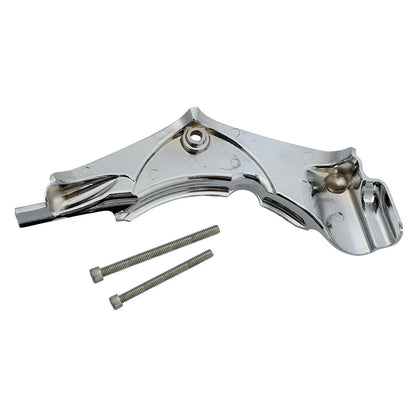 Chrome Cylinder Base Side Cover Fit For Harley Touring Road King Glide 2007-2016