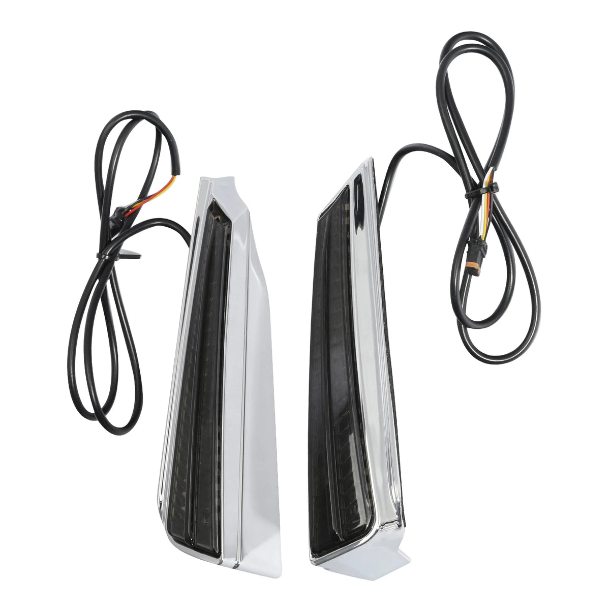 LED Filler Panel Light Smoked Turn Signals Fit For Honda Goldwing GL1800 2018-26