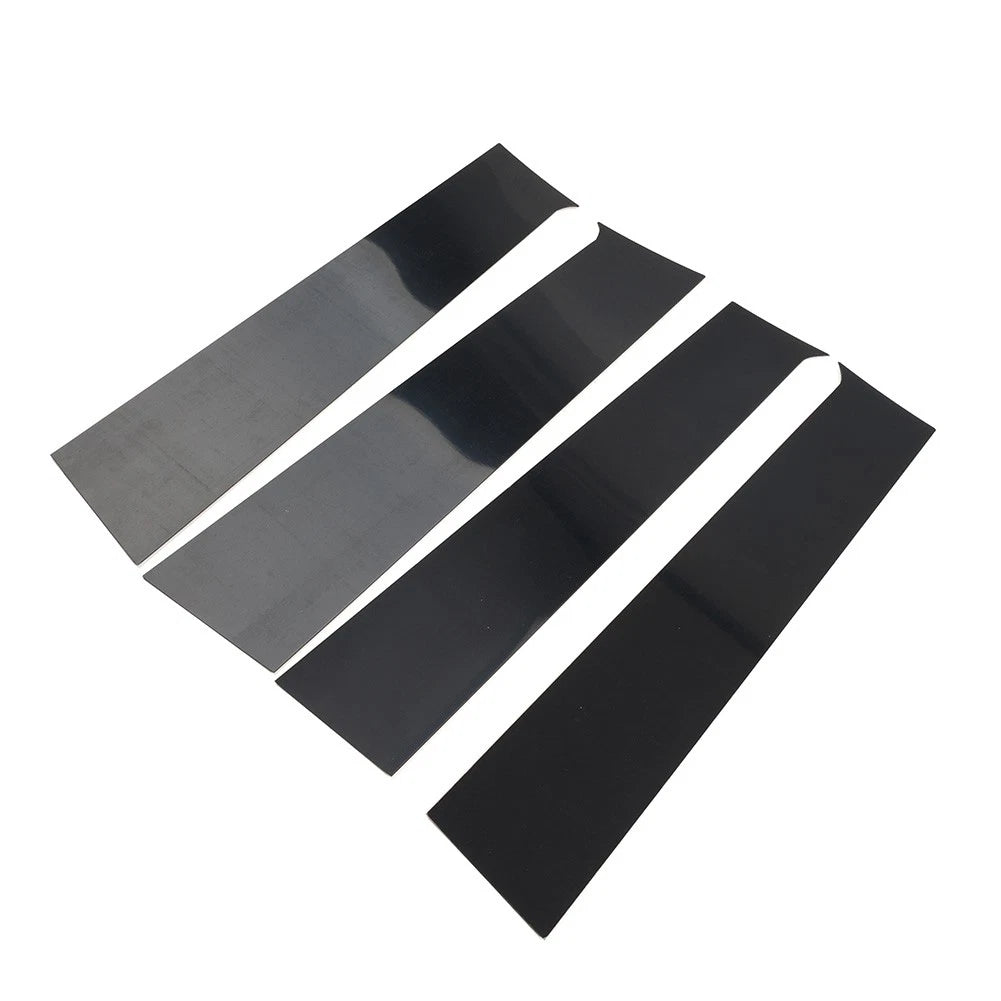 4pcs Pillar Post Set Door Window Cover Trim Kit For Toyota Tundra 2022-2024