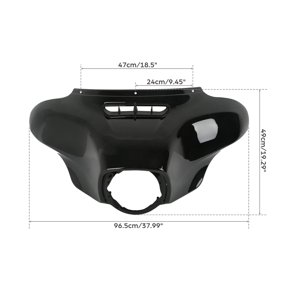 Outer Fairing & Windshield & Air Deflector For Harley Touring Street Glide 14-23