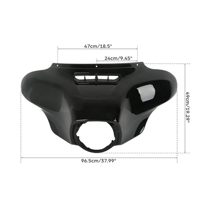 Outer Fairing & Windshield & Air Deflector For Harley Touring Street Glide 14-23