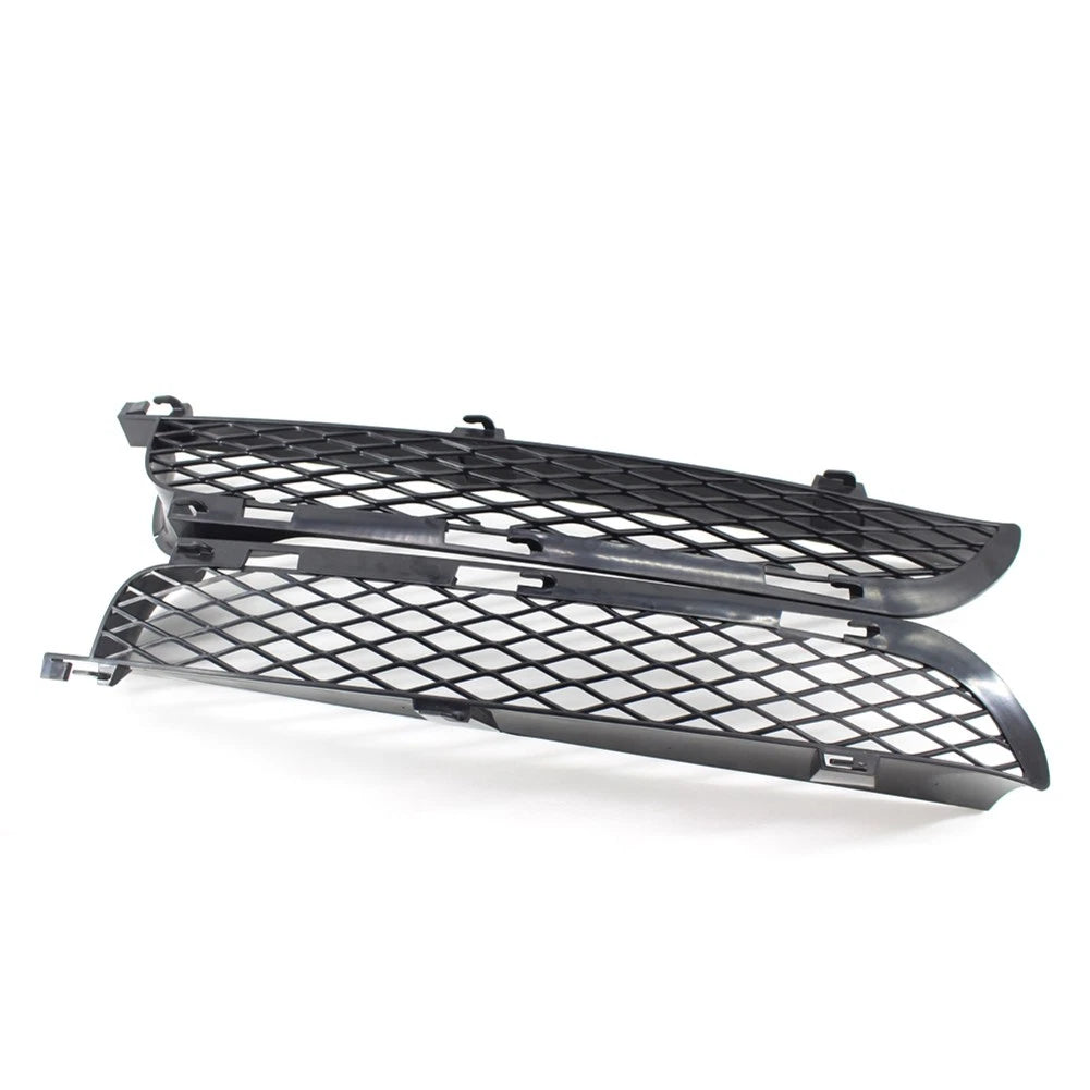 1 Pair Front Grille Upper Bumper Mesh Grill For BMW X5 E53 2003-2006