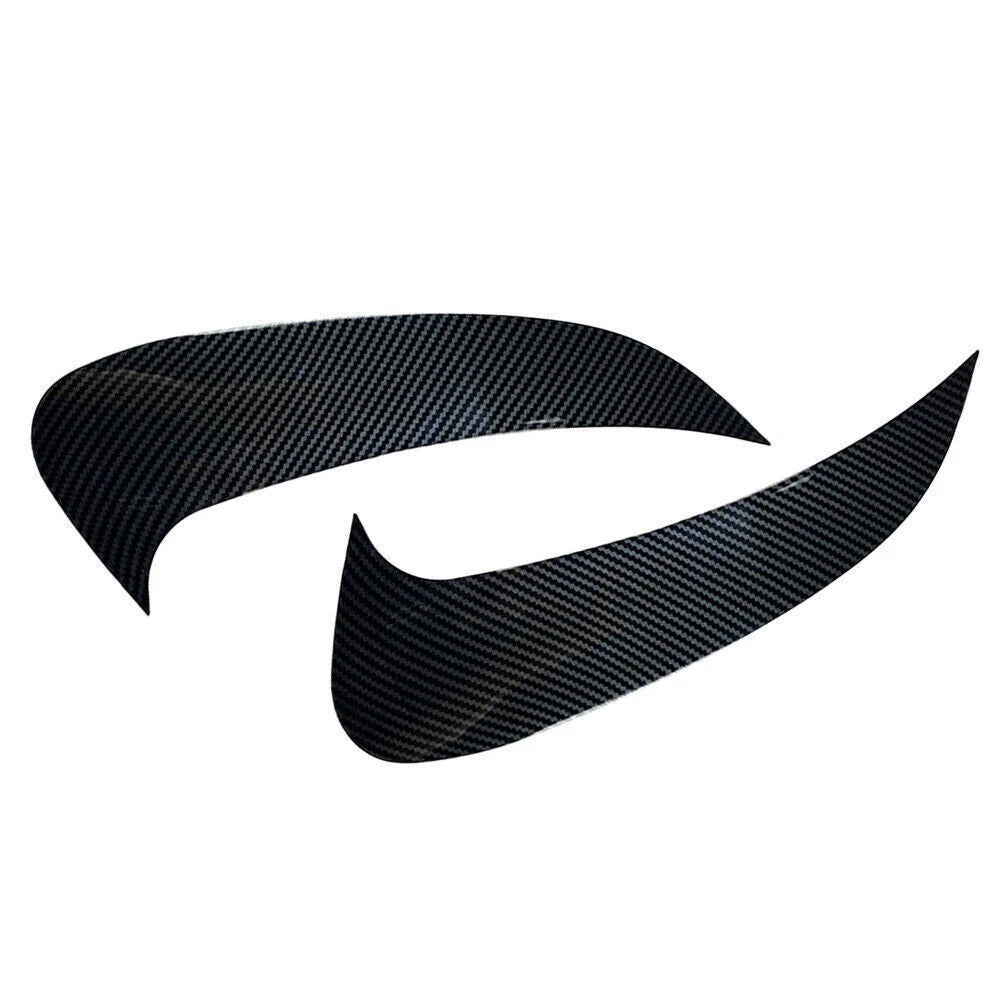 Pair Rear Bumper Splitter Spoiler Canard Air Vent For Mercedes Benz C-class W206