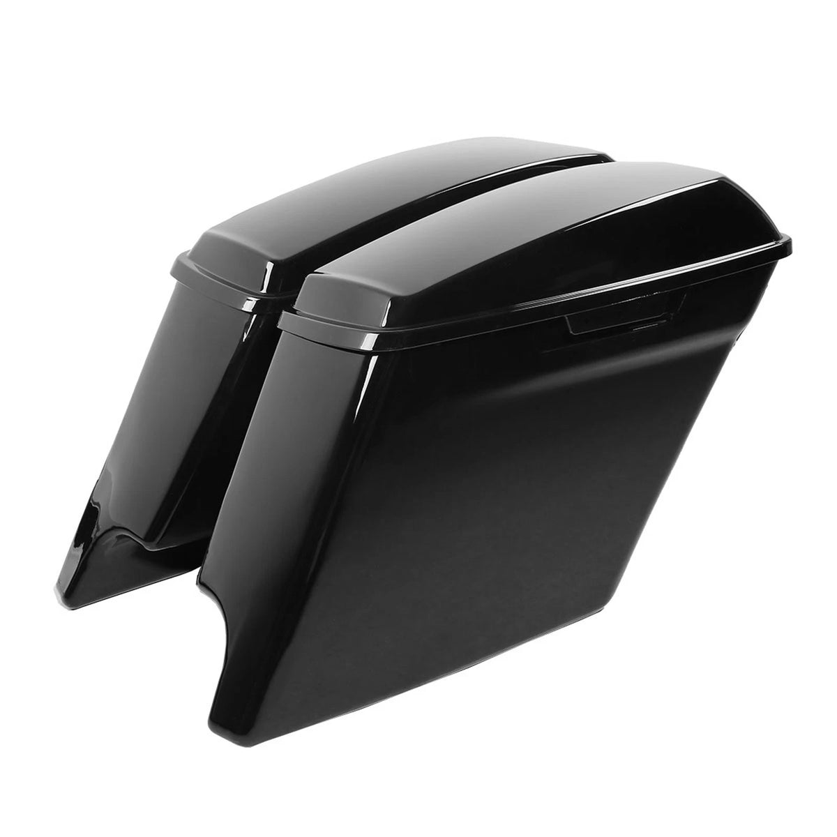 5'' Stretched Saddlebags & Conversion Brackets For Harley Heritage Softail 84-17