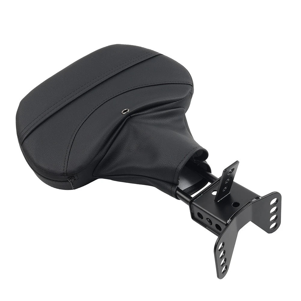 Adjustable Driver Rider Backrest Pad For Harley Touring Glide Road King 1988-08