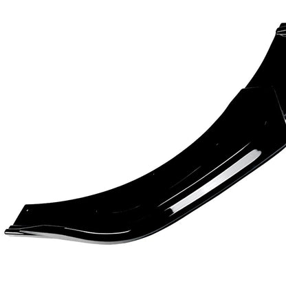 Glossy Black Front Bumper Splitter Lip Diffuser Spoiler For VW Golf MK8.5 24-25
