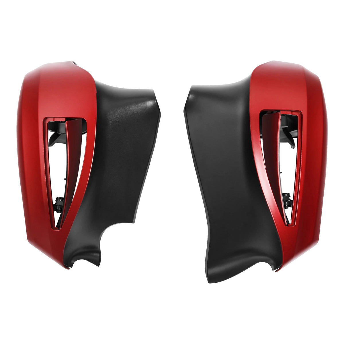 Lower Vented Leg Fairings Fit For Indian Roadmaster Dark Horse 20-25 Ruby Smoke