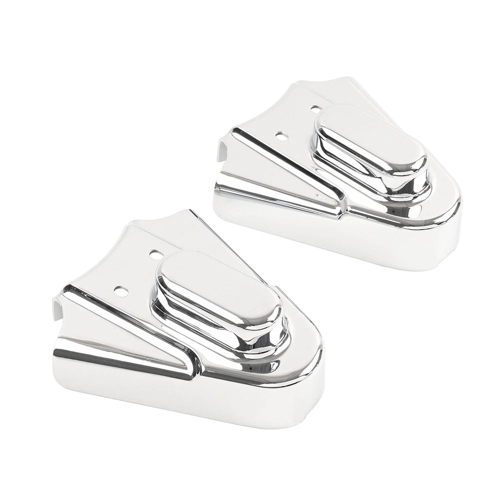 Chrome Rear Phantom Swingarm Axle Covers Kit For Harley Softail Bad Boy Heritage