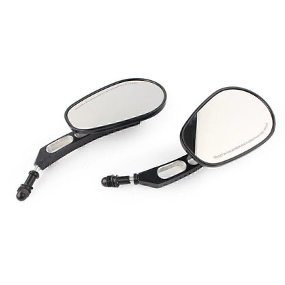 Rearview Side Mirror Gloss Black for Sportster 883 Softail Touring Dyna