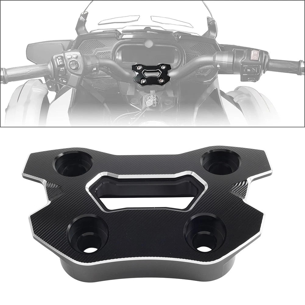 Handlebar Riser Top Cover Clamp Aluminum For Can-Am Spyder F3 F3-S F3-T RT-S