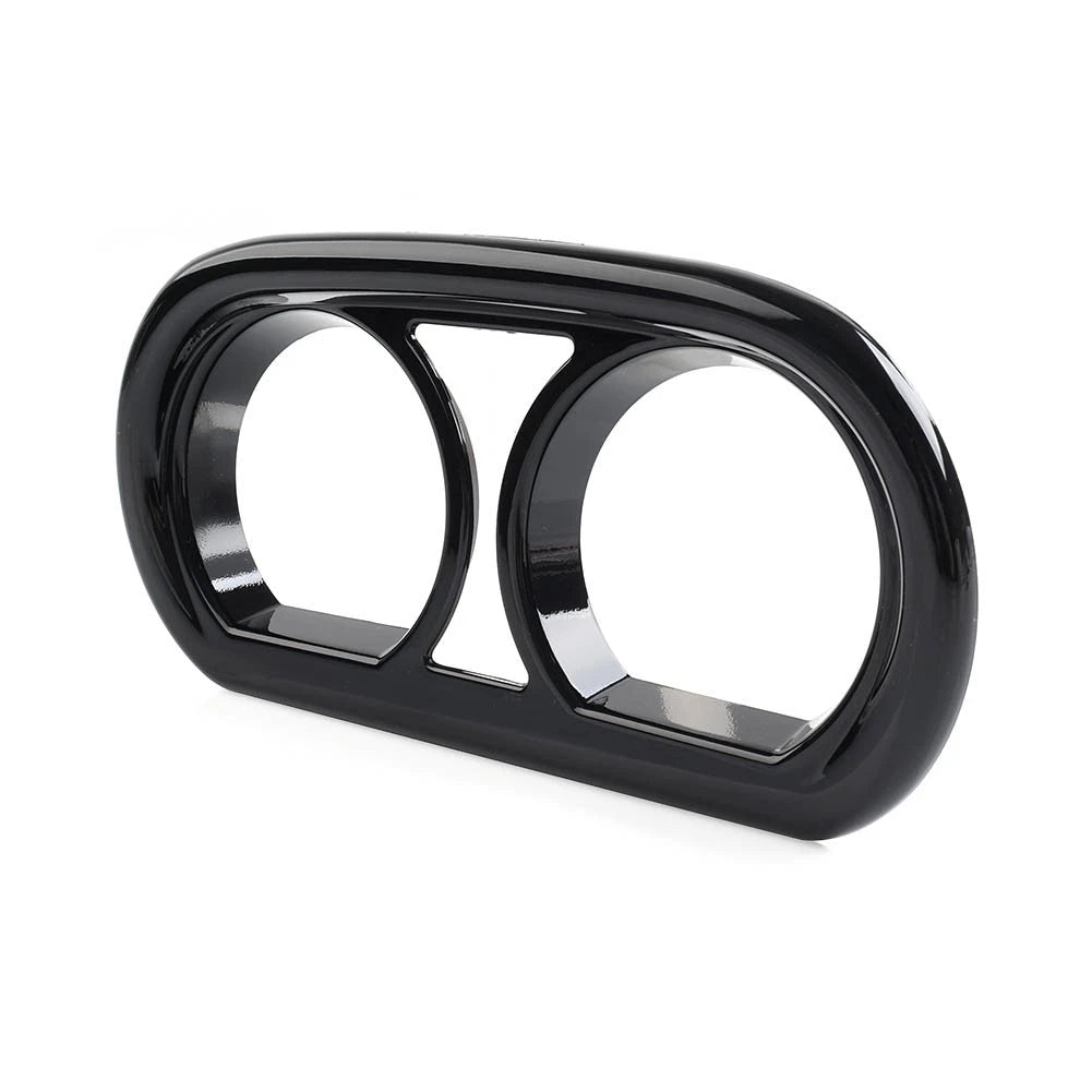 Gloss Black Gauge Bezel Trim For Harley Road Glide FLTRU FLTRX FLTRXS 2015-2023