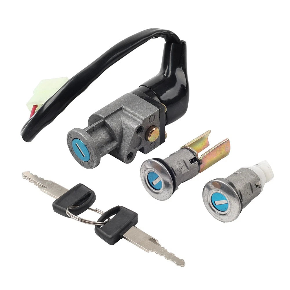 Ignition Switch Lock Set w/ 2Key 35010-GV4-901 for Honda Elite 80 CH80 1985-07