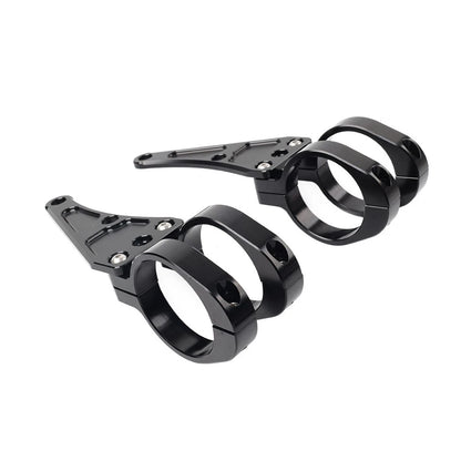 54MM Motorcycle Headlight Bracket Mount Clamp Fork Tube Holder For Harley