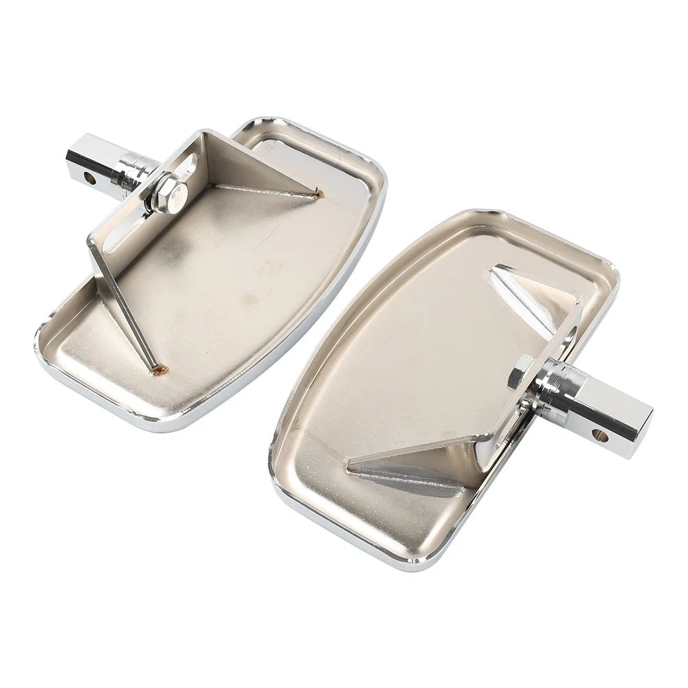 2x Short Front Foot Pedal Footpegs For Yamaha V-Star Drag Star V-MAX 1998-2019