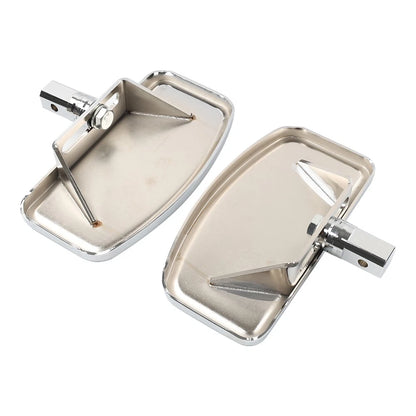 2x Short Front Foot Pedal Footpegs For Yamaha V-Star Drag Star V-MAX 1998-2019
