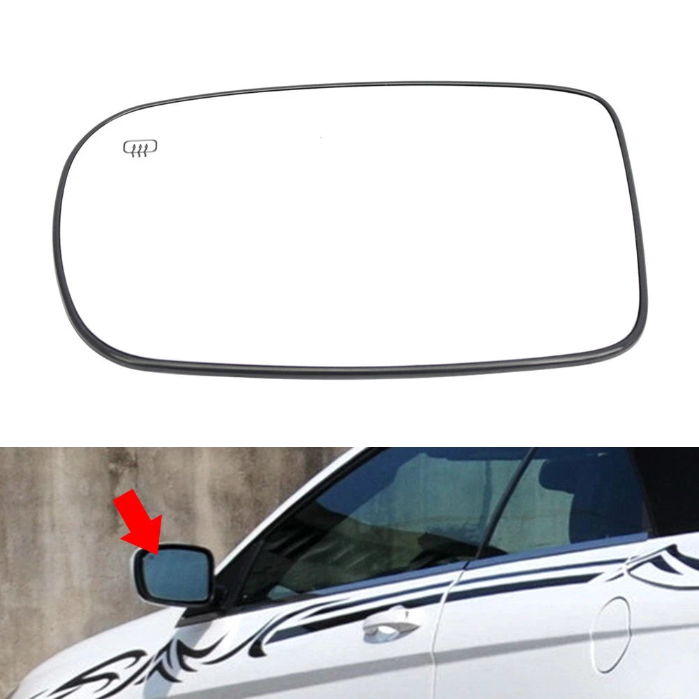 Exterior Side Mirror Glass Heated Left For Chrysler 200 300 For Dodge Charger