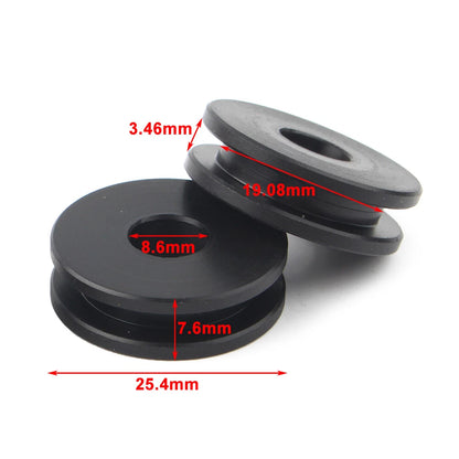 Detachable Windshield Bushing Grommet Replacement For Road King Softail 4pcs US