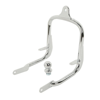 Chrome Trailer Hitch Tow Fit For Harley Electra Street Glide Road King 2009-2013