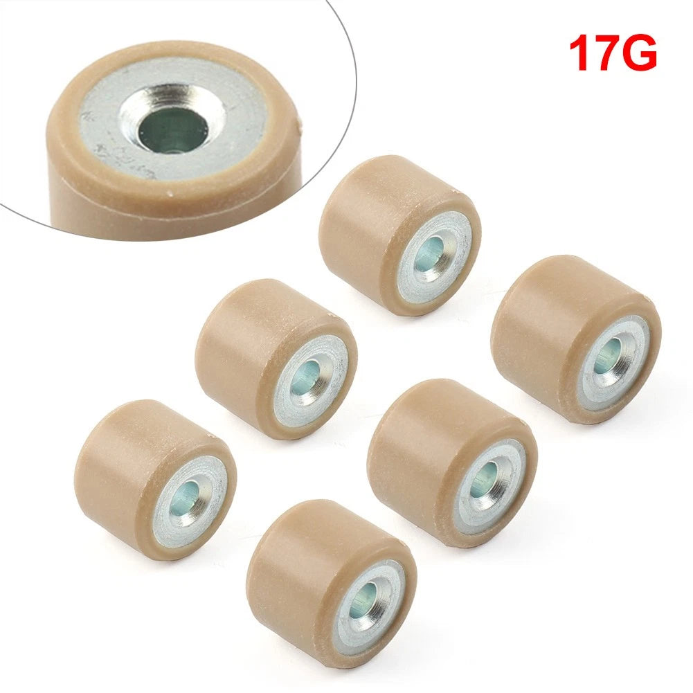 6PCS PerFitmance Variator Roller 18X14 Fit GY6 125 150cc Engines Scooter 17G