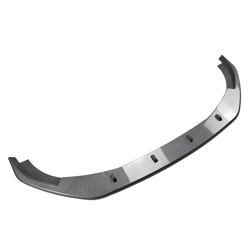 ABS Carbon Fiber Pattern Front Bumper Lip Splitter For VW Golf MK6 2010-2013